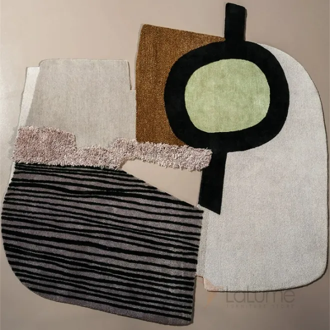 Авангардный ковёр ART Design из шерсти KV39307-32