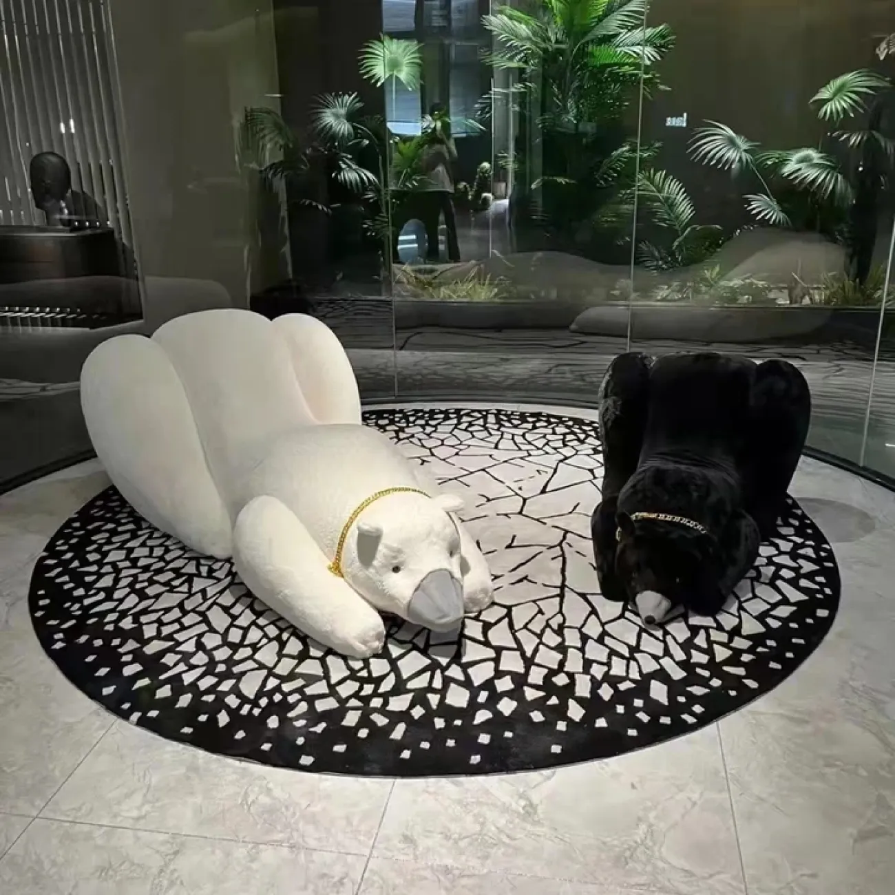 Оригинальный ковёр ART Design из шерсти KV39309-32