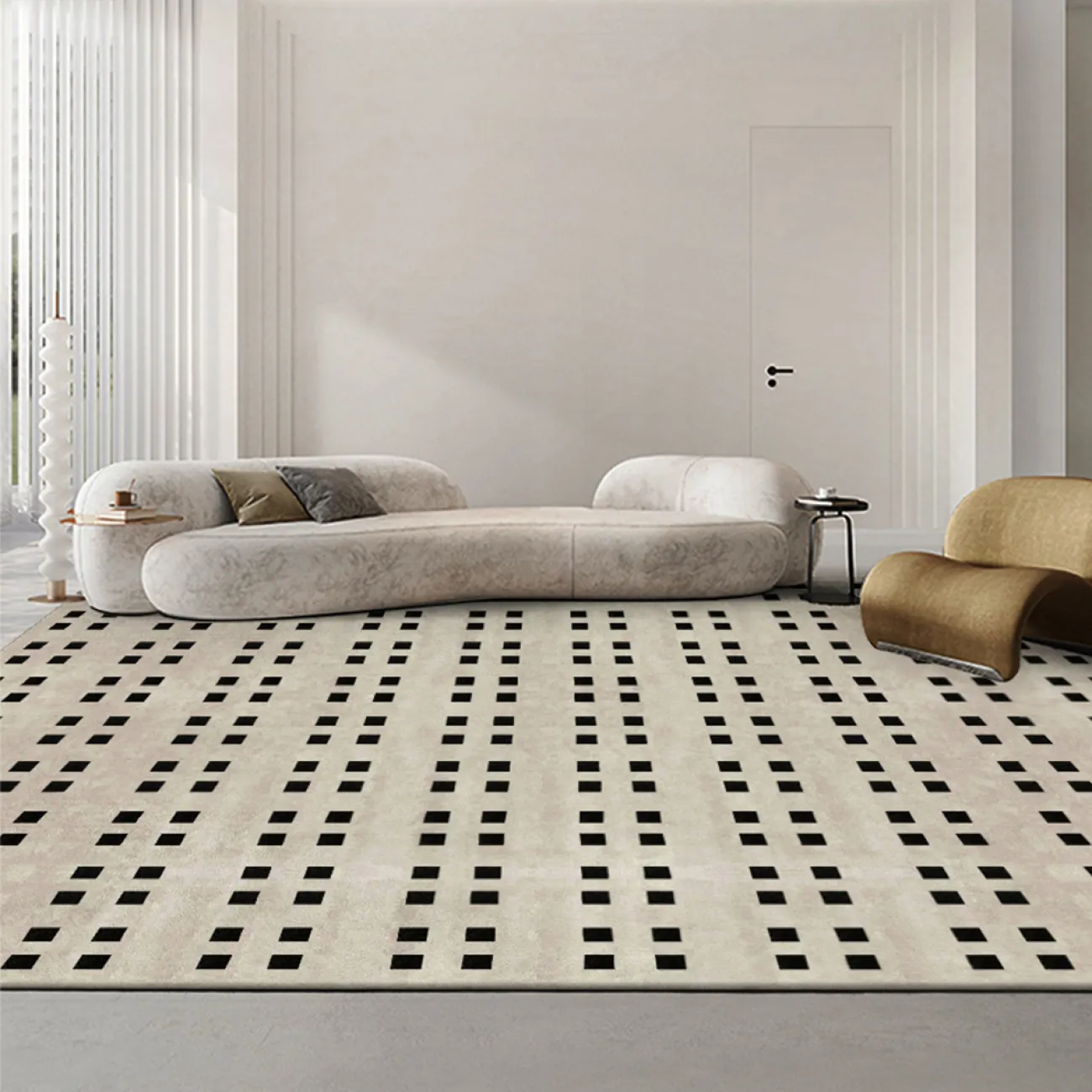 Практичный ковёр ART Design из шерсти KV39310-32