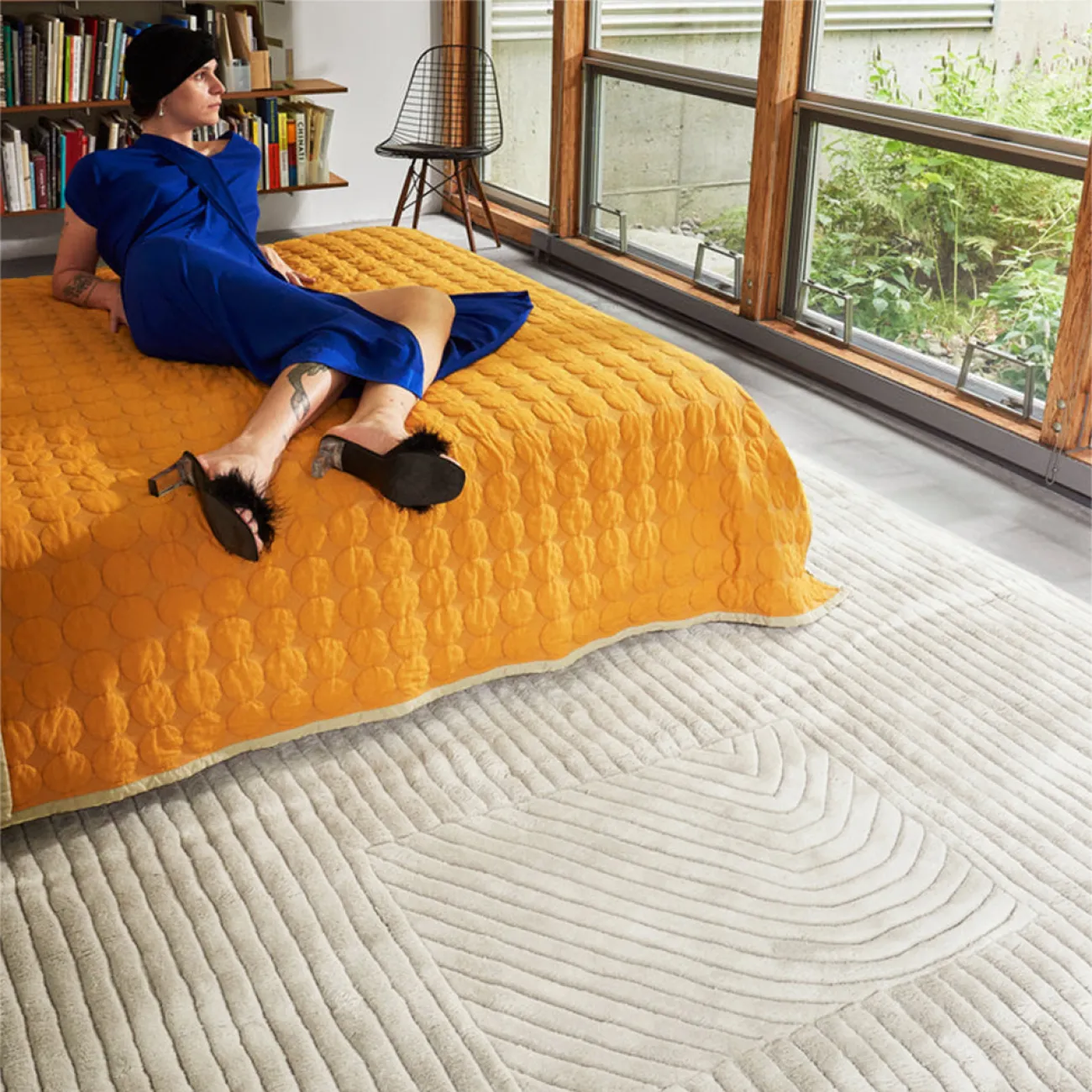 Оригинальный ковёр ART Design из шерсти KV39312-32