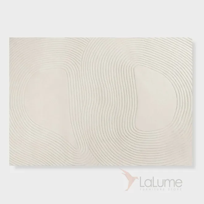 Однотонный ковёр ART Design из шерсти KV39313-32