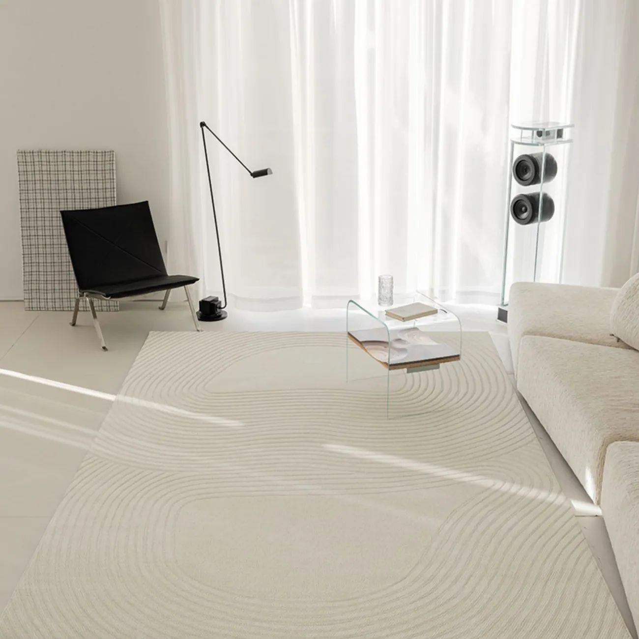 Однотонный ковёр ART Design из шерсти KV39313-32