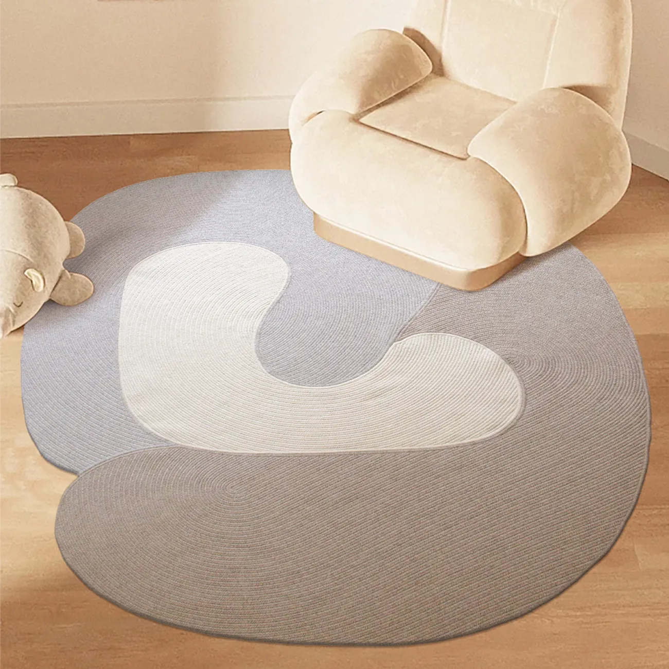 Оригинальный ковёр ART Design из шерсти KV39315-32