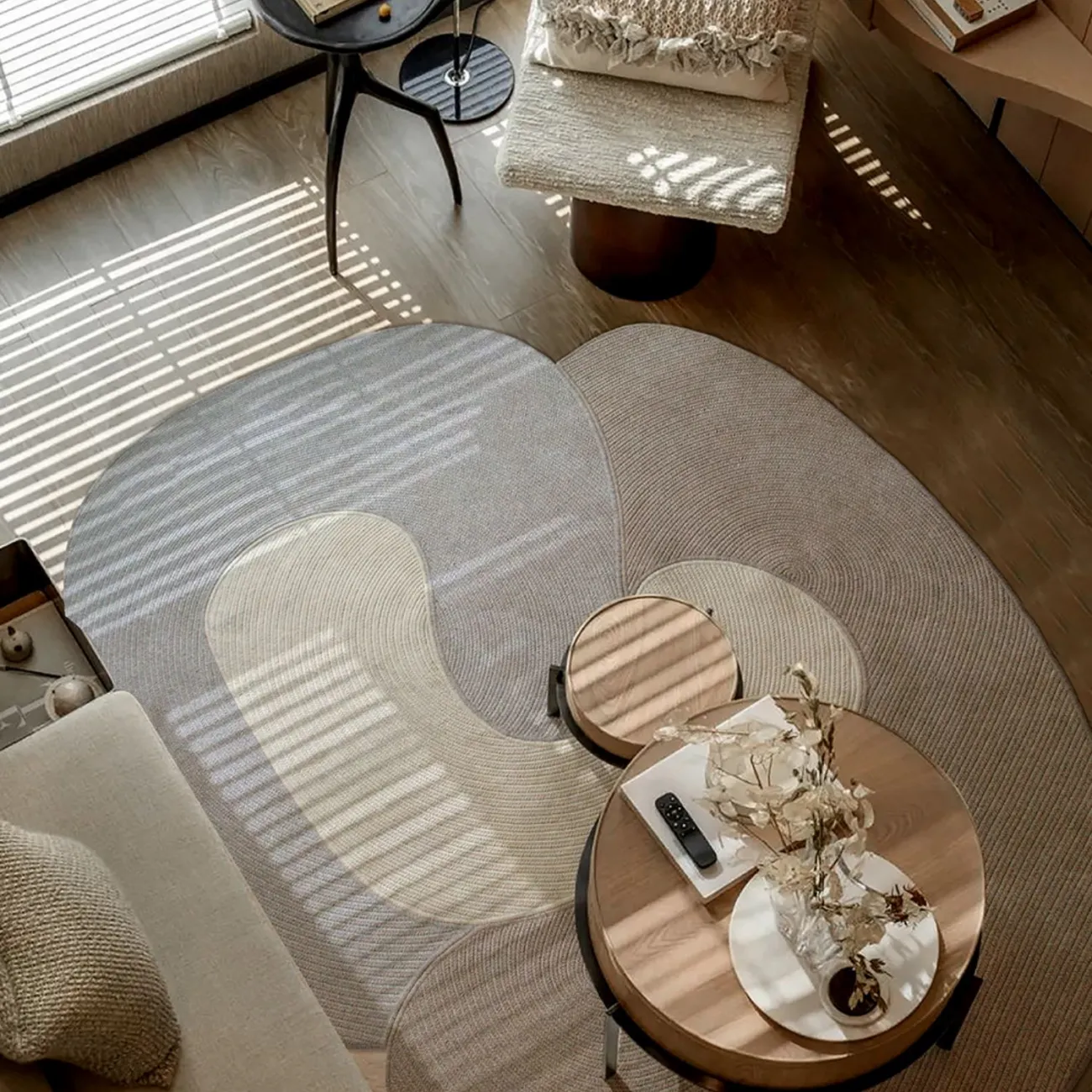 Оригинальный ковёр ART Design из шерсти KV39315-32