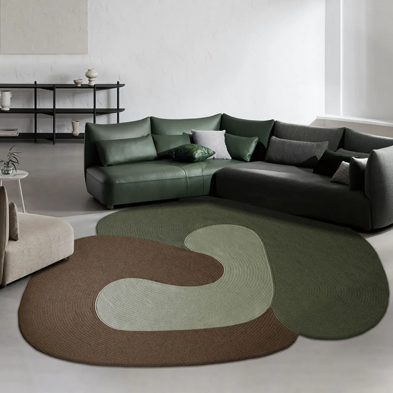 Оригинальный ковёр ART Design из шерсти KV39315-32