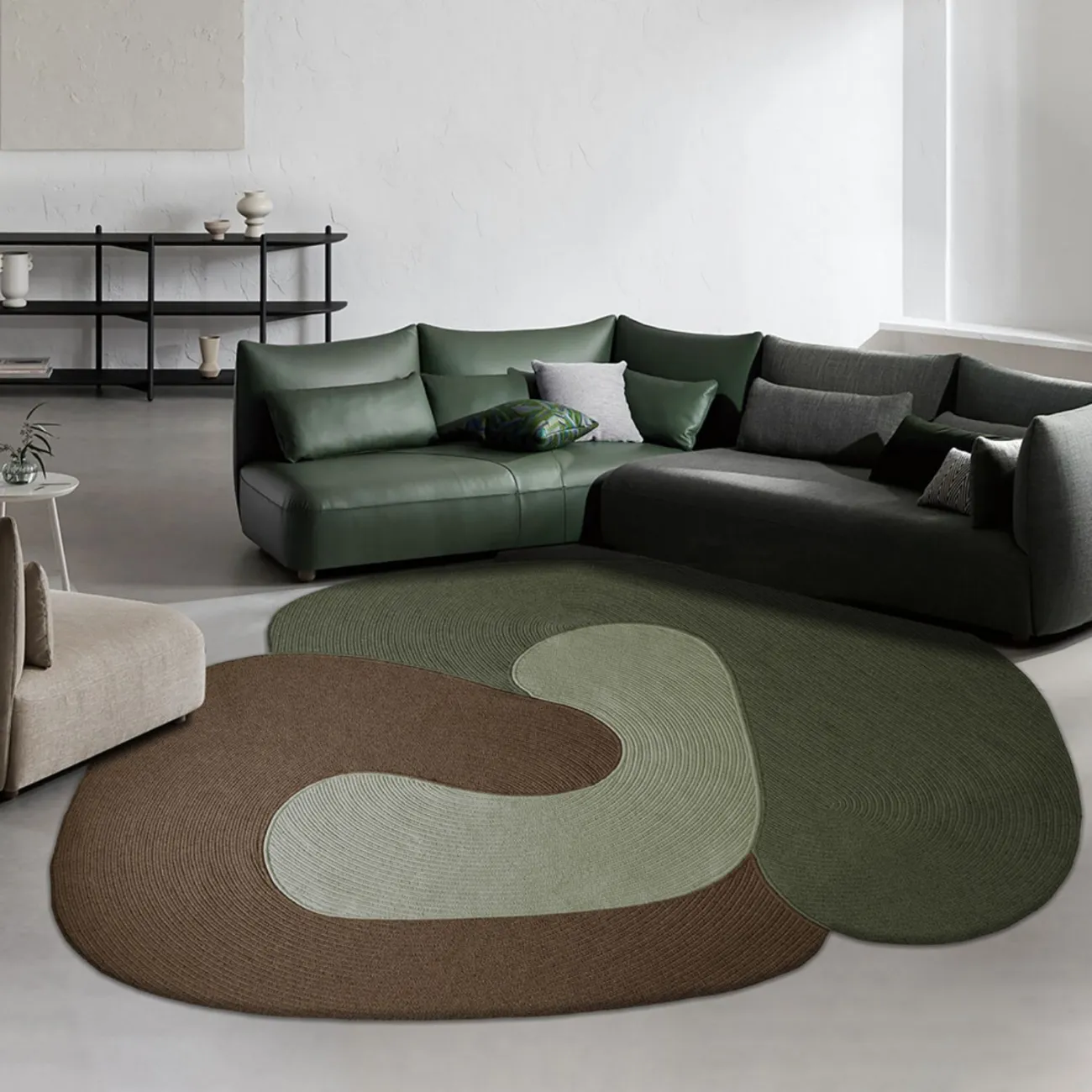 Оригинальный ковёр ART Design из шерсти KV39315-32