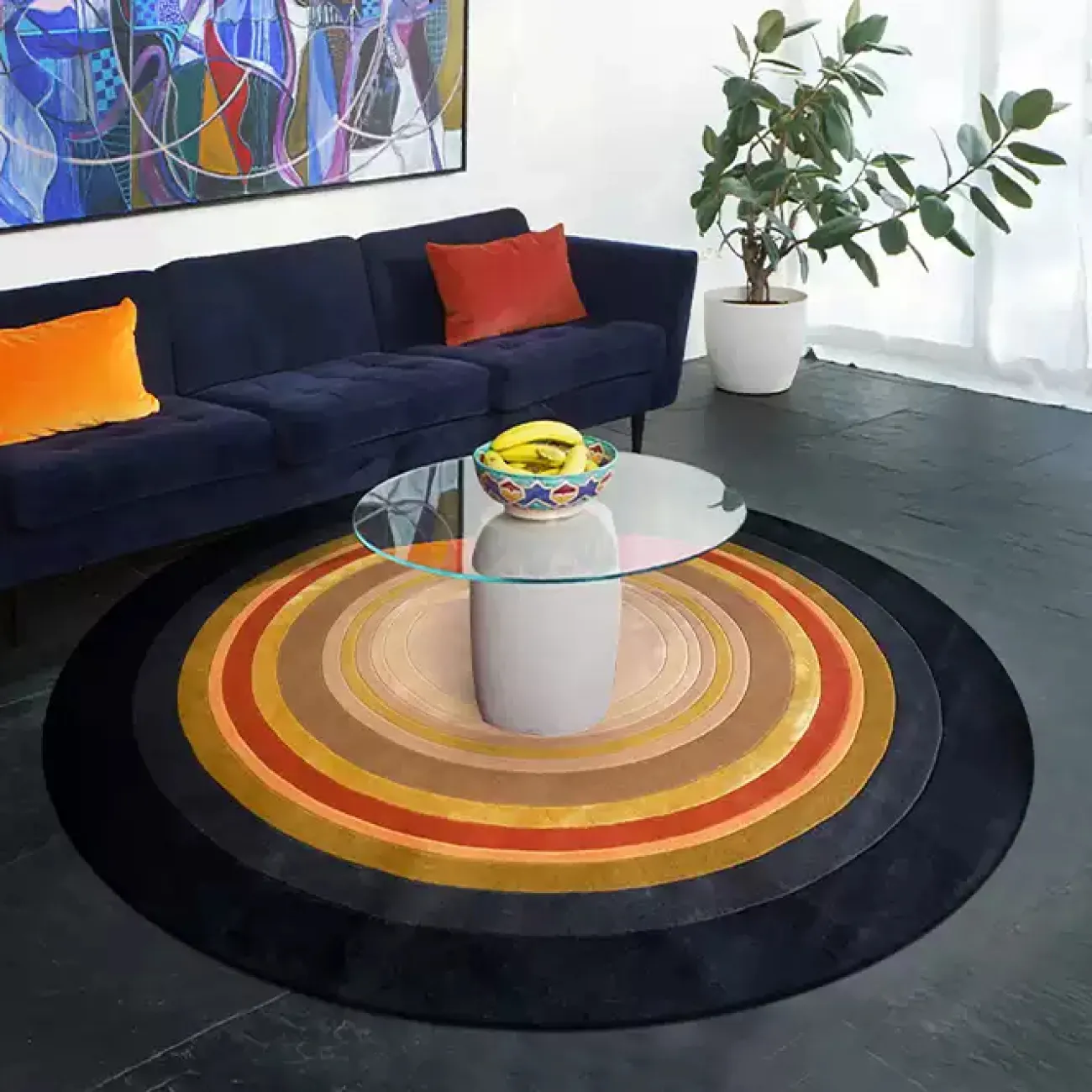 Практичный ковёр ART Design из шерсти KV39317-32