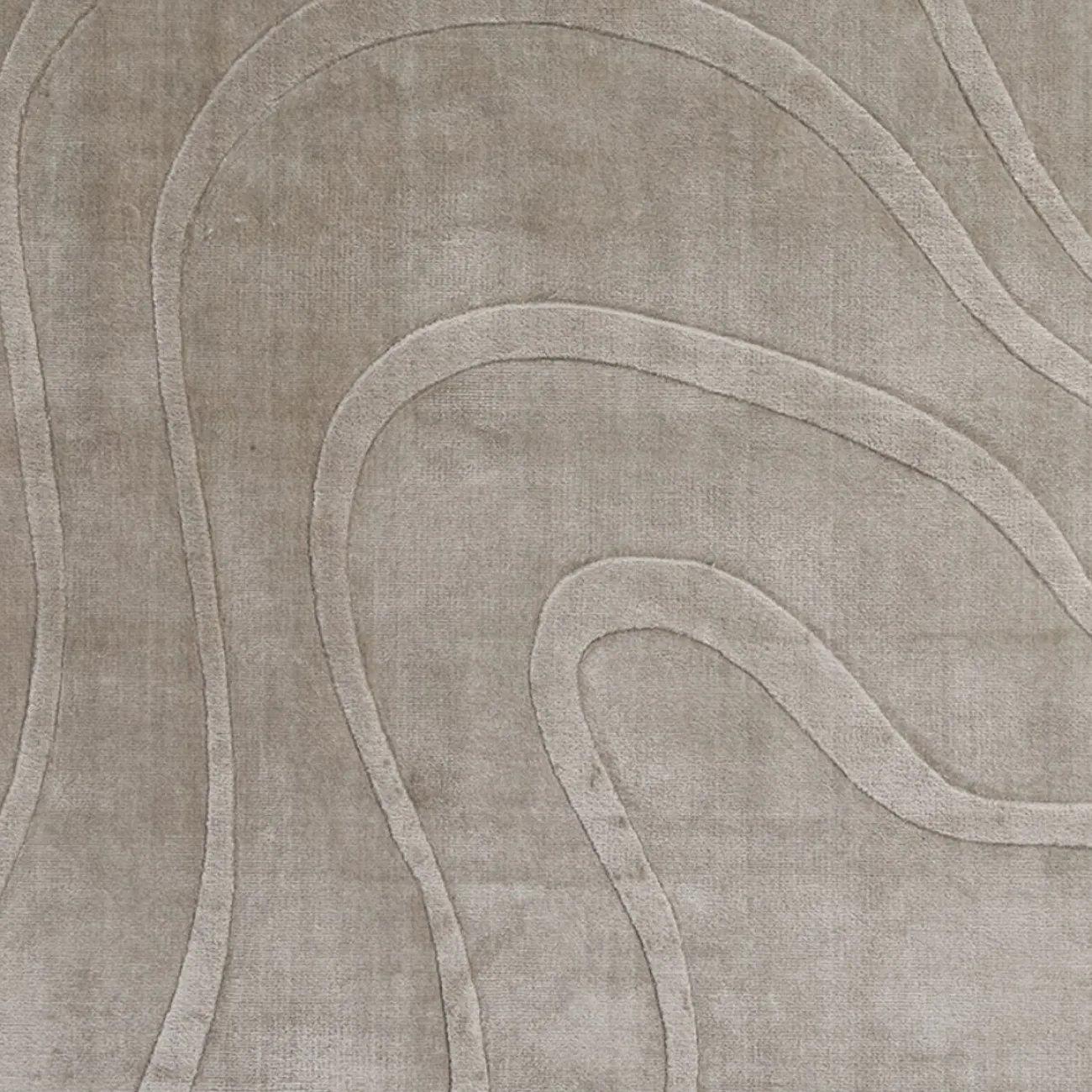 Однотонный ковёр ART Design из лиоцеллы KV39320-32