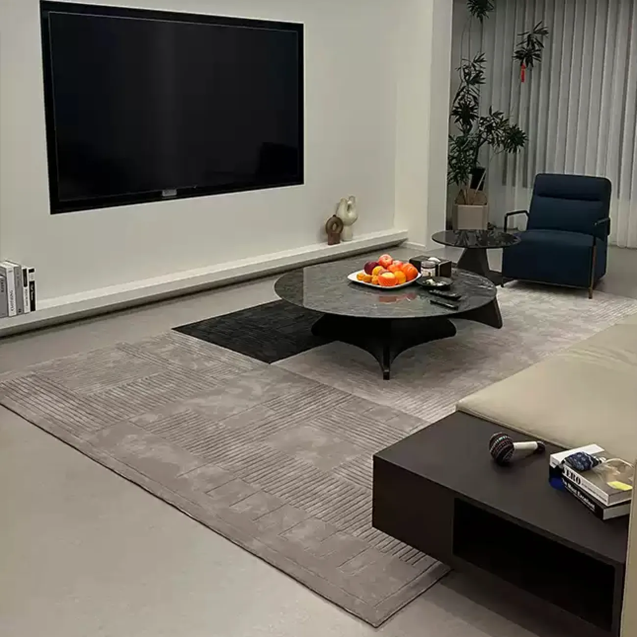 Лаконичный ковёр ART Design из шерсти KV39324-32