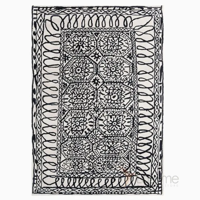 Оригинальный ковёр ART Design из шерсти KV39326-32