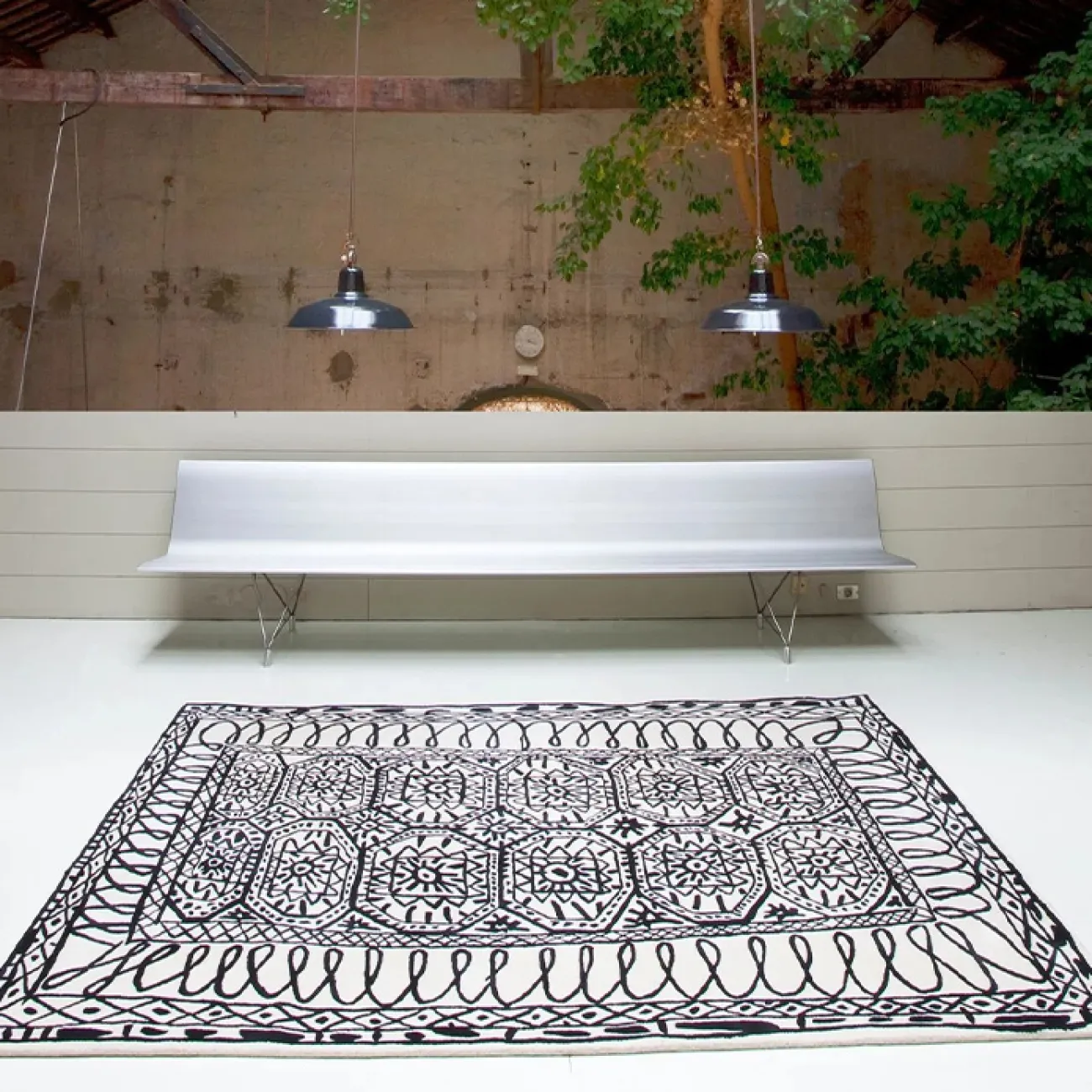 Оригинальный ковёр ART Design из шерсти KV39326-32