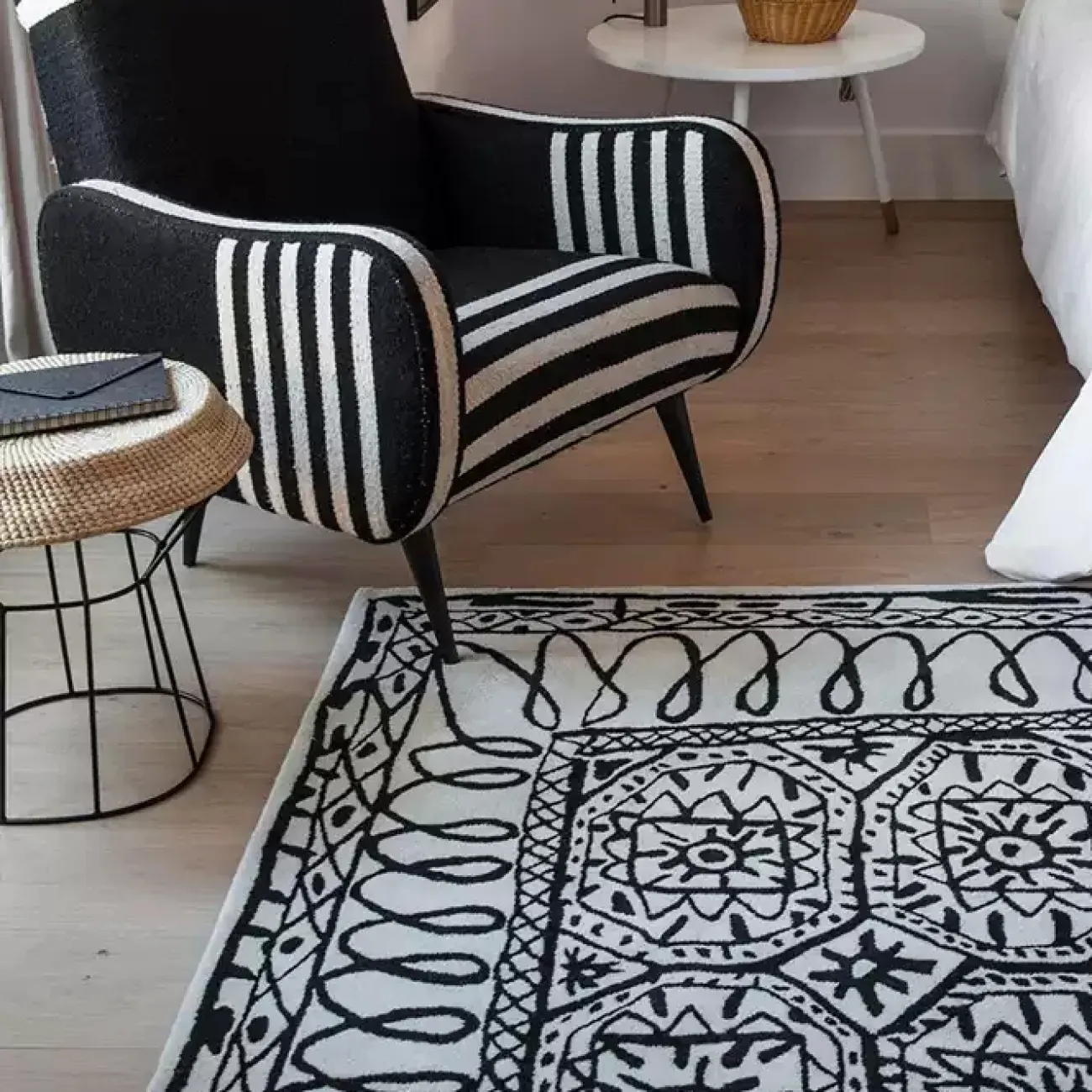 Оригинальный ковёр ART Design из шерсти KV39326-32