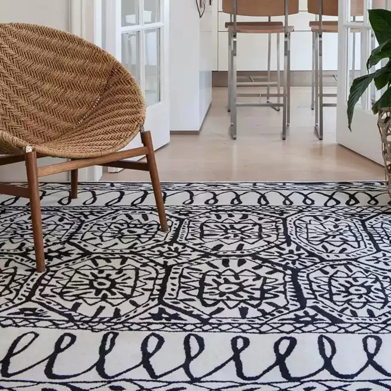 Оригинальный ковёр ART Design из шерсти KV39326-32