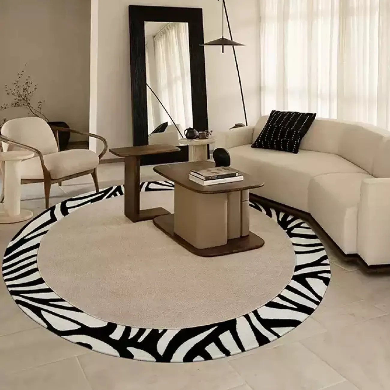 Практичный ковёр ART Design из шерсти KV39327-32