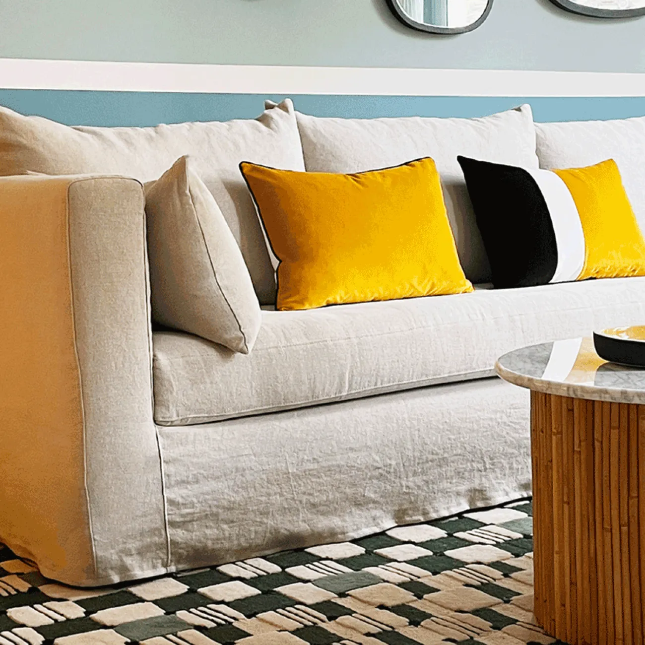 Практичный ковёр ART Design из шерсти KV39331-32