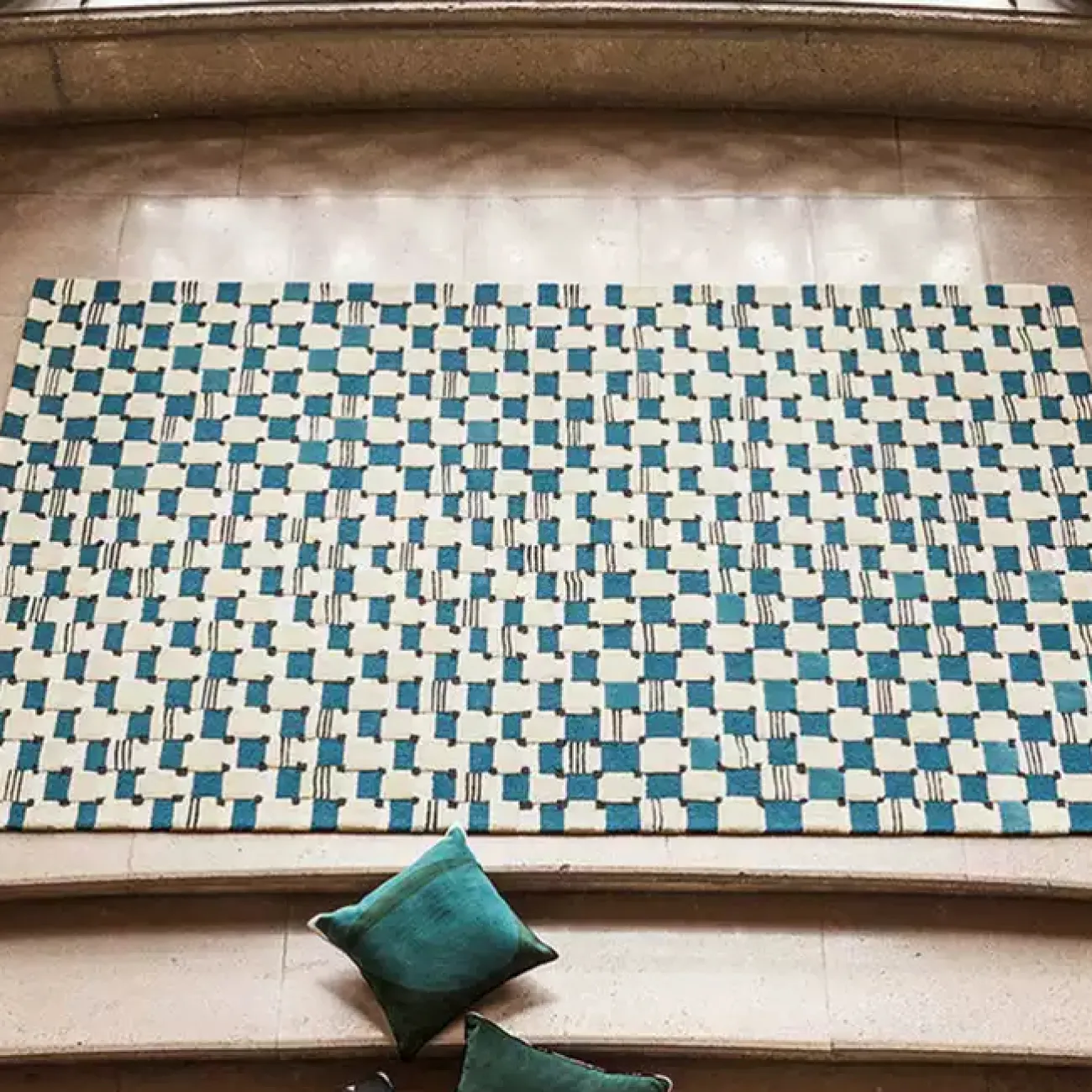 Практичный ковёр ART Design из шерсти KV39331-32