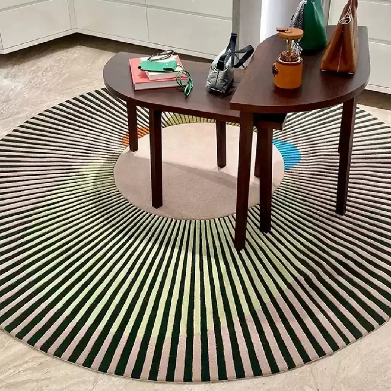 Дизайнерский ковёр ART Design из шерсти KV39332-32
