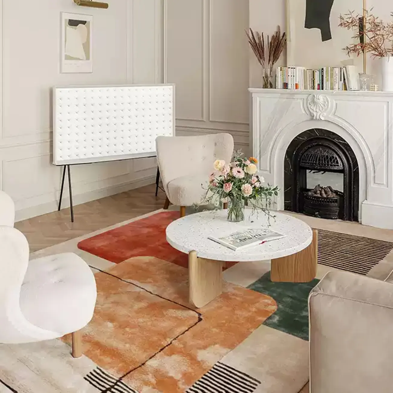 Практичный ковёр ART Design из лиоцеллы KV39334-32