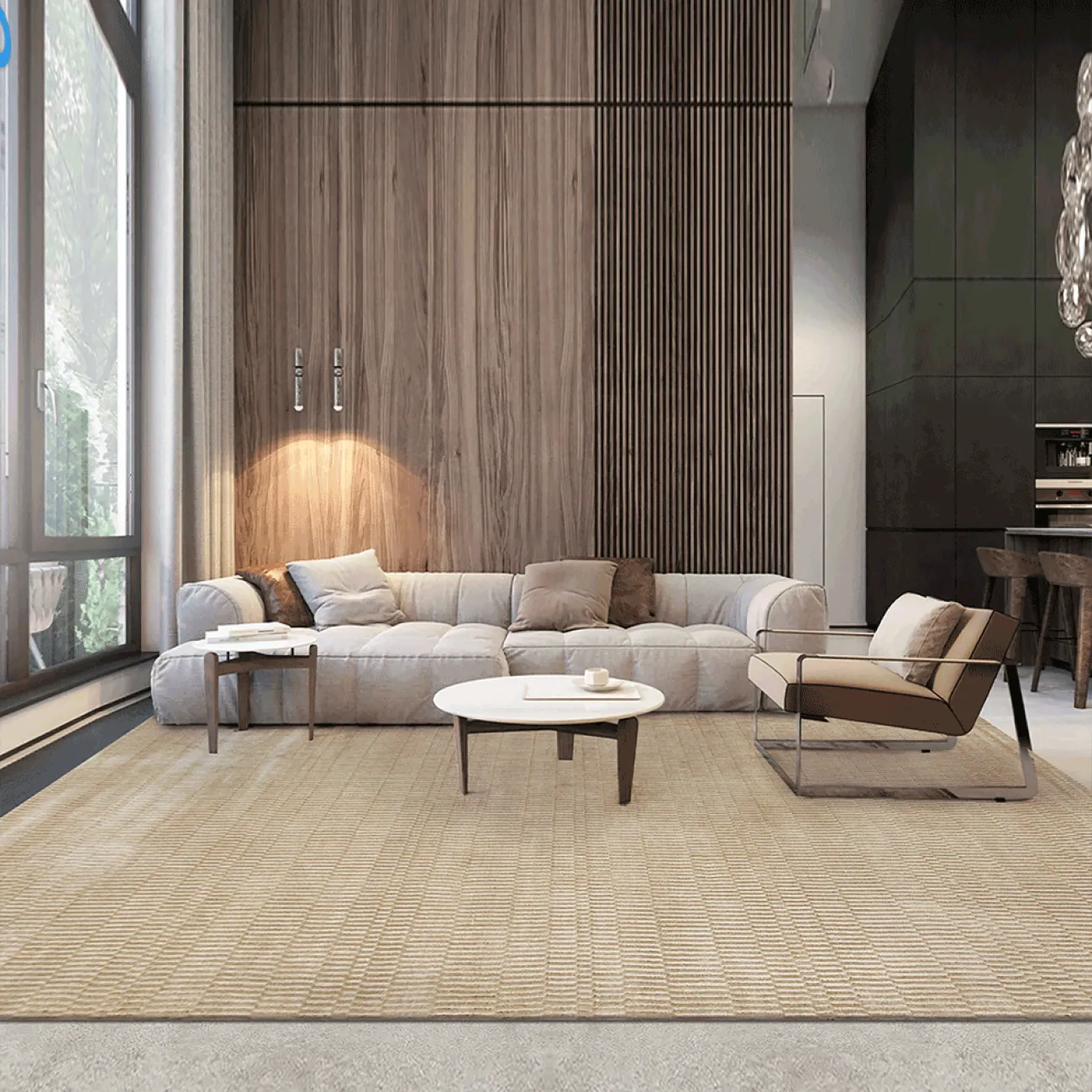 Однотонный ковёр ART Design из лиоцеллы KV39335-32 Однотонный ковёр ART Design из лиоцеллы KV39335-32