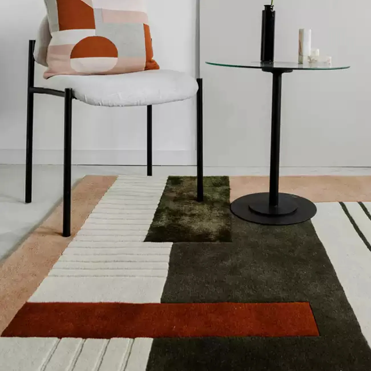 Стильный ковёр ART Design из шерсти KV39336-32