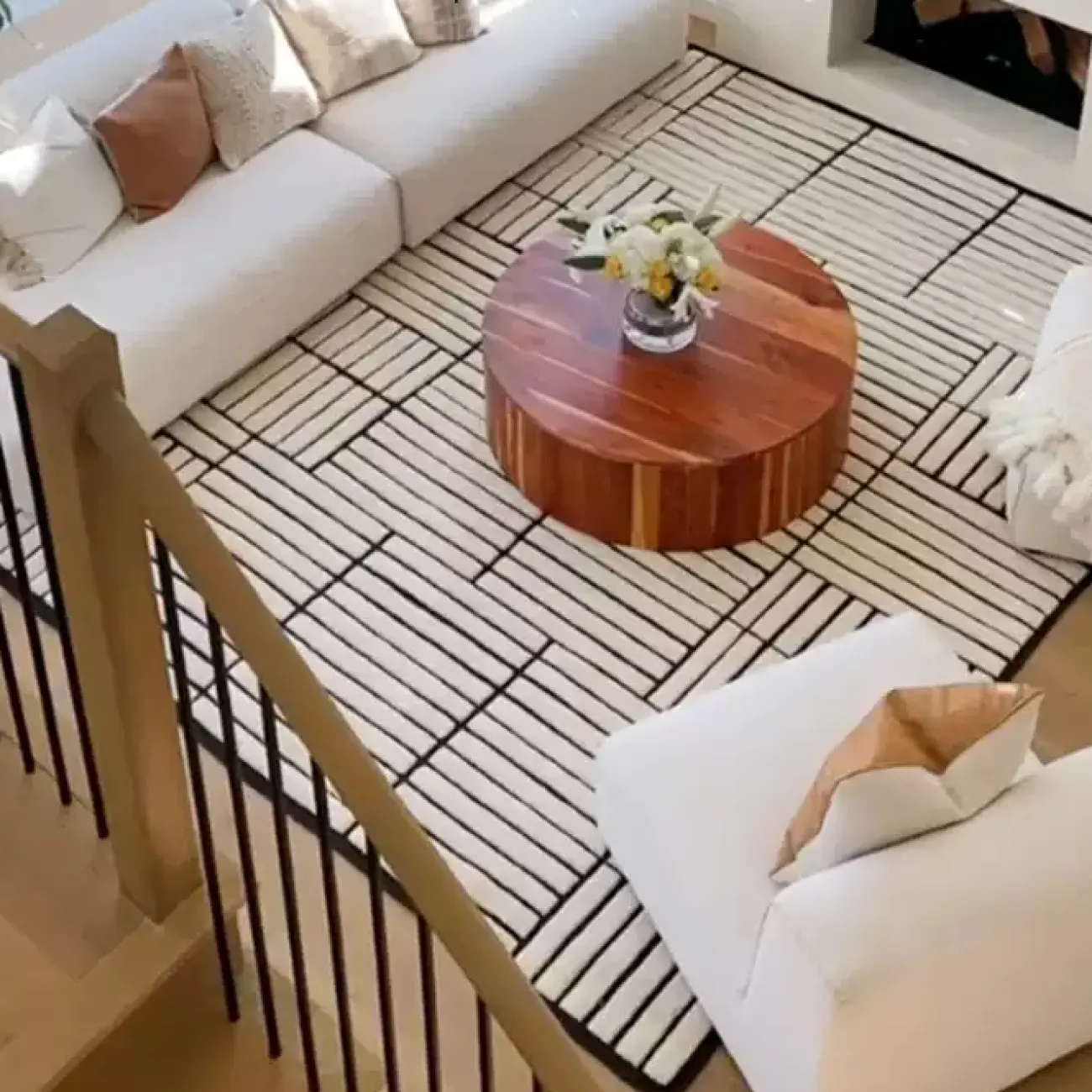 Оригинальный ковёр ART Design из шерсти KV39337-32