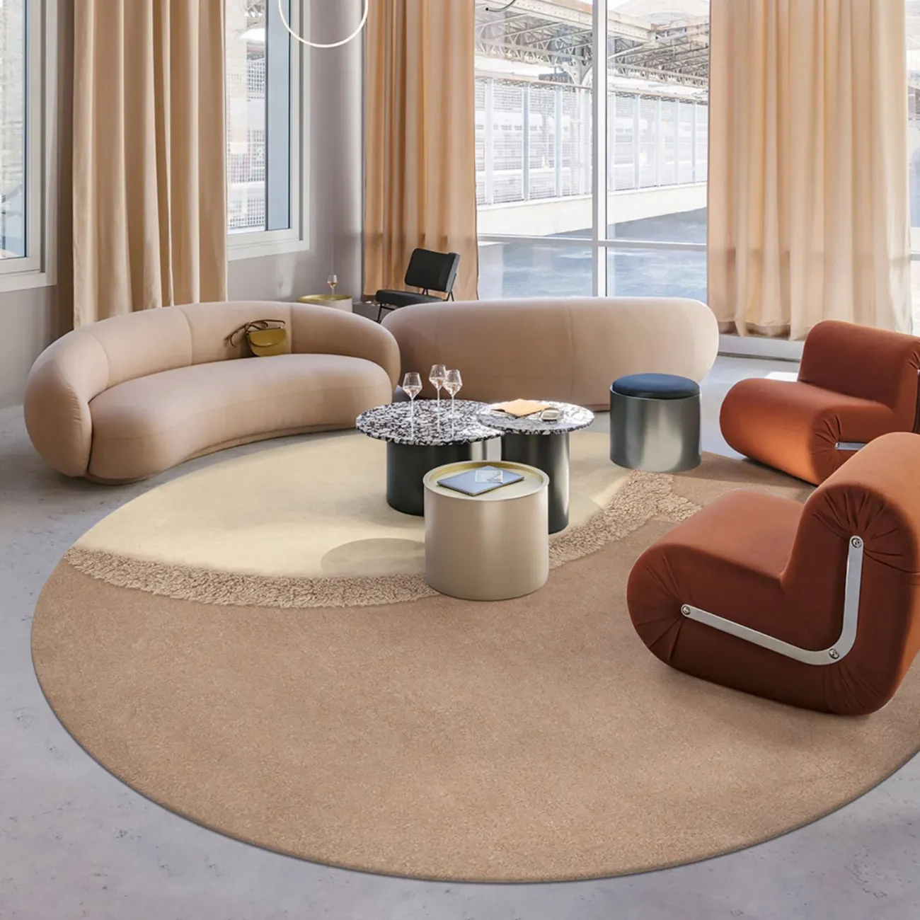 Красивый ковёр ART Design из полиэстера KV39342-32