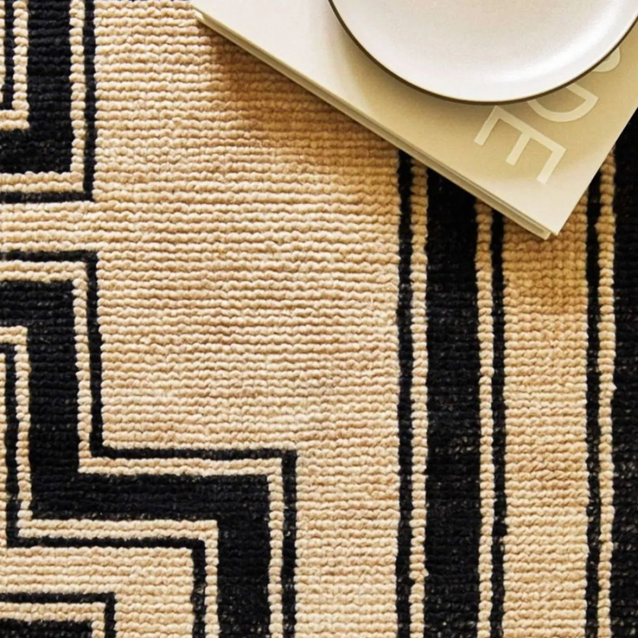 Практичный ковёр ART Design из шерсти KV39343-32