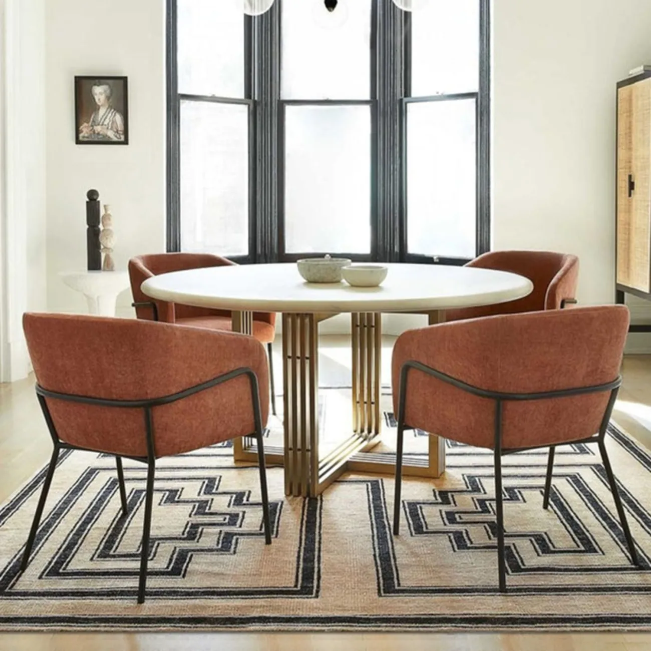 Практичный ковёр ART Design из шерсти KV39343-32