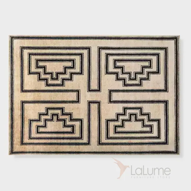 Практичный ковёр ART Design из шерсти KV39343-32