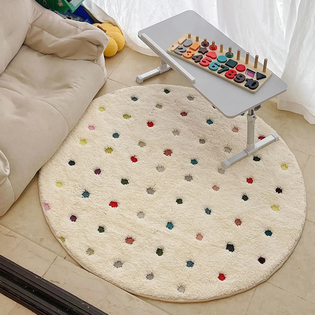 Мягкий ковёр ART Design из полиэстера KV39344-32