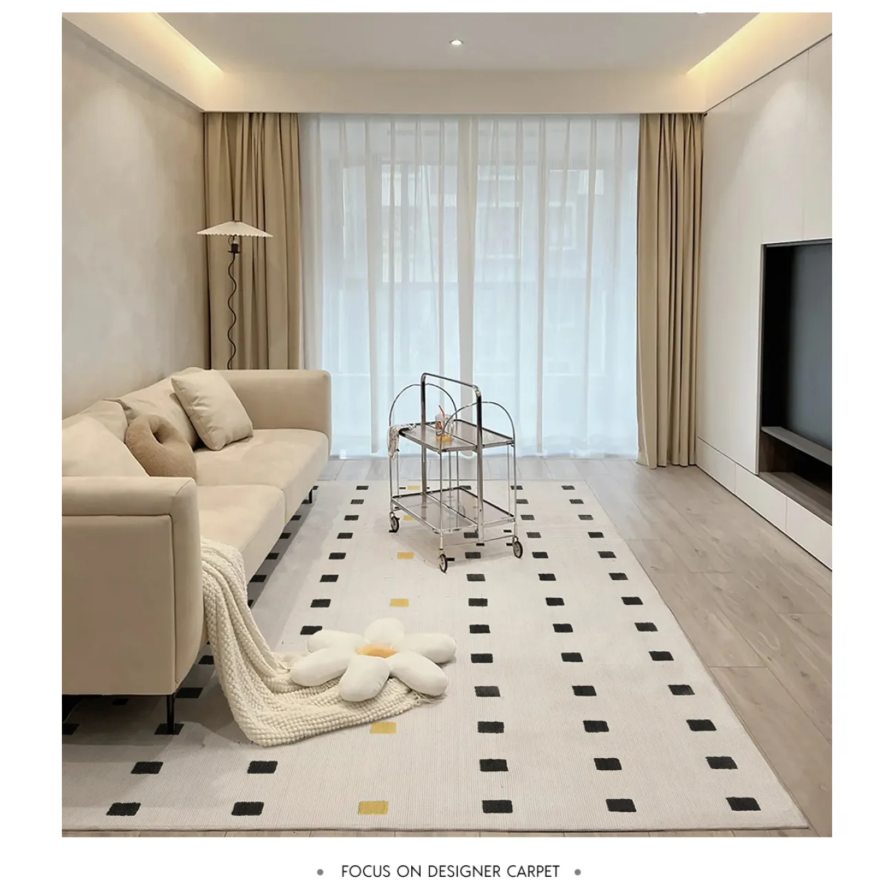 Практичный ковёр ART Design из шерсти KV39345-32 Практичный ковёр ART Design из шерсти KV39345-32