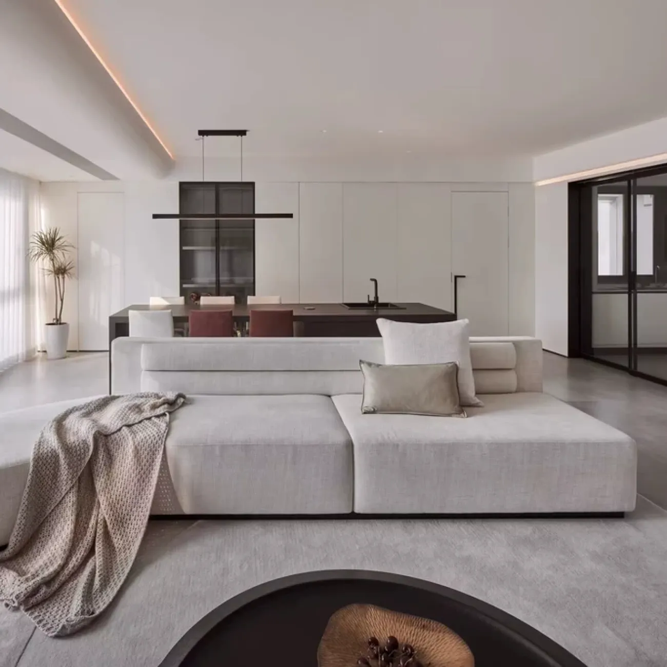 Практичный ковёр ART Design из шерсти KV39349-32