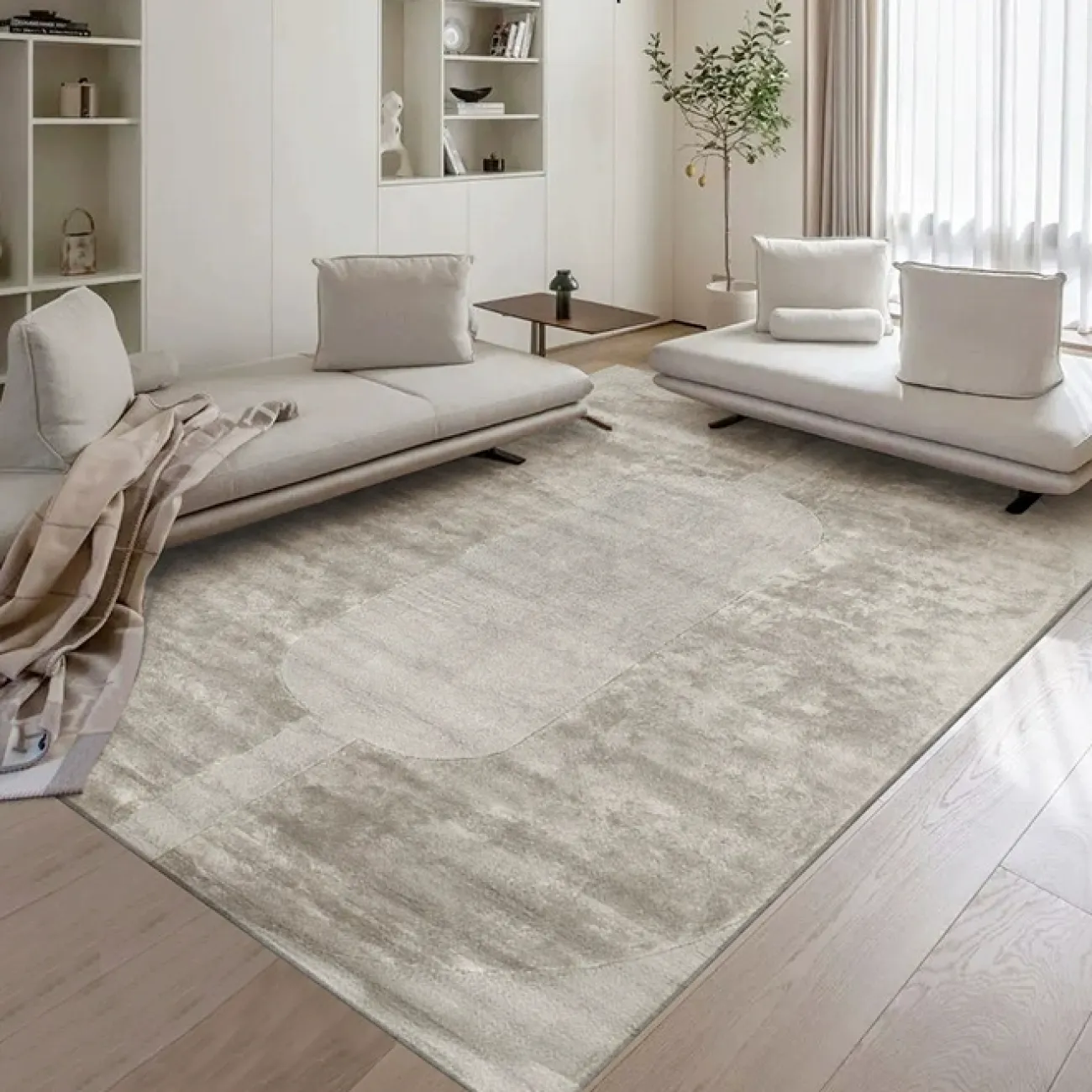 Практичный ковёр ART Design из шерсти KV39350-32