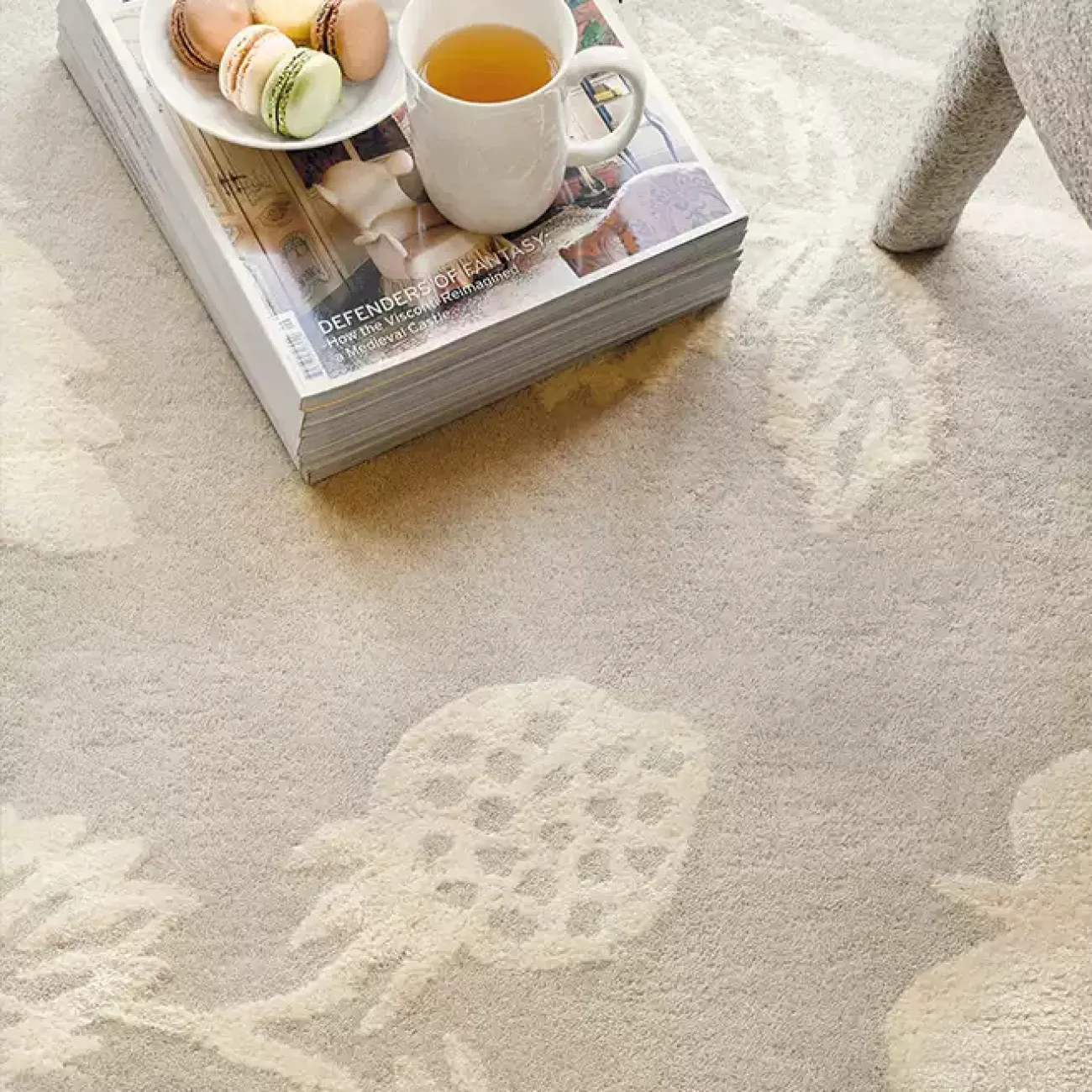 Роскошный ковёр ART Design из шерсти KV39354-32