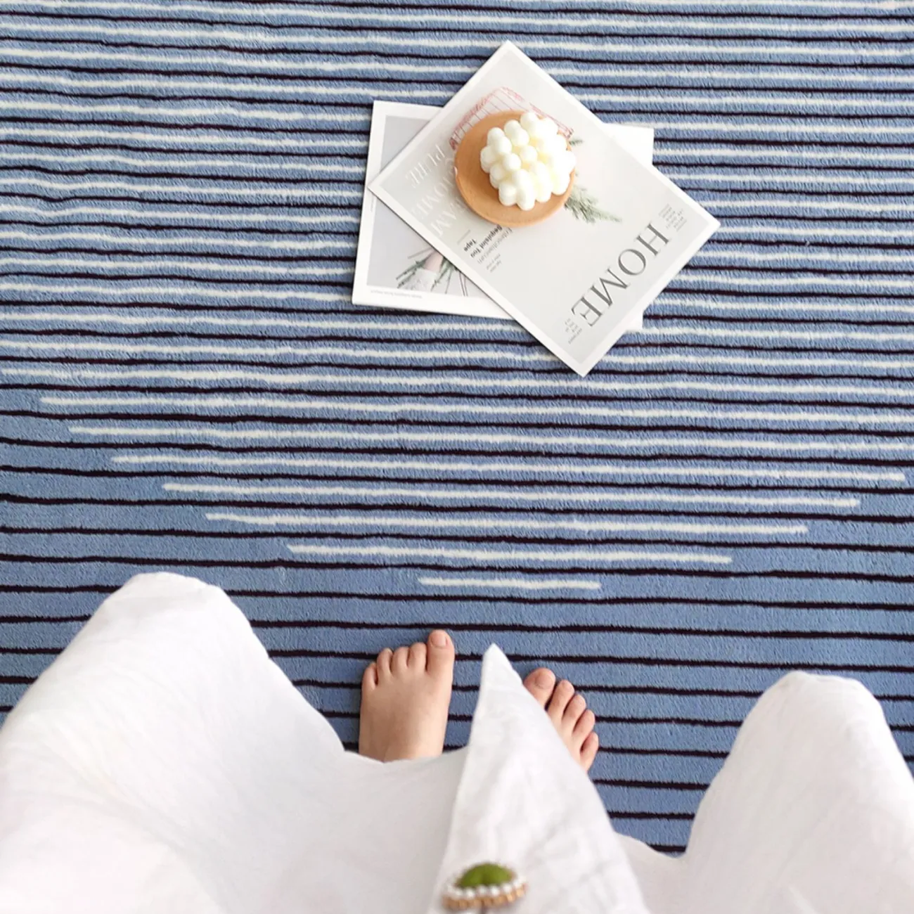 Практичный ковёр ART Design из шерсти KV39355-32