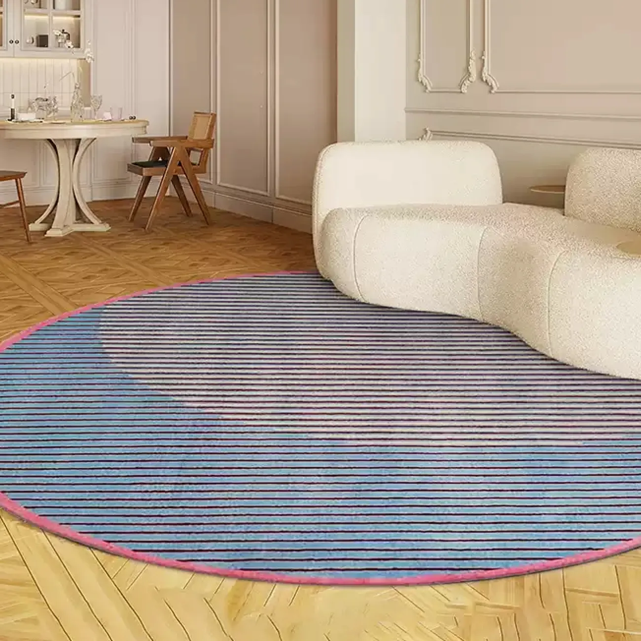 Практичный ковёр ART Design из шерсти KV39355-32