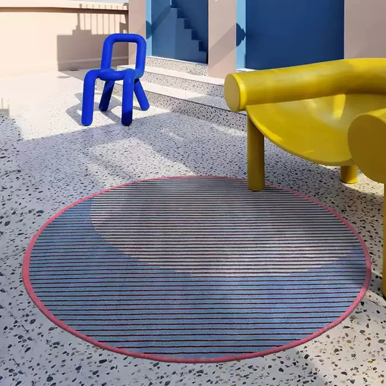 Практичный ковёр ART Design из шерсти KV39355-32