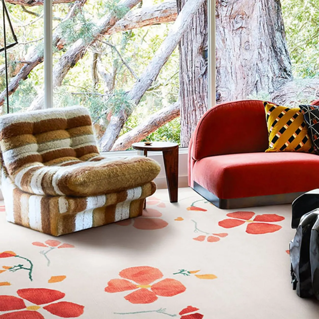 Оригинальный ковёр ART Design из полиэстера разных форм KV39357-32 Оригинальный ковёр ART Design из полиэстера разных форм KV39357-32