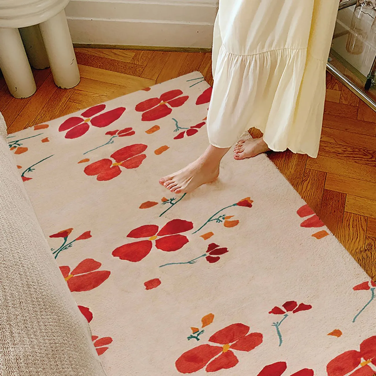 Оригинальный ковёр ART Design из полиэстера разных форм KV39357-32 Оригинальный ковёр ART Design из полиэстера разных форм KV39357-32