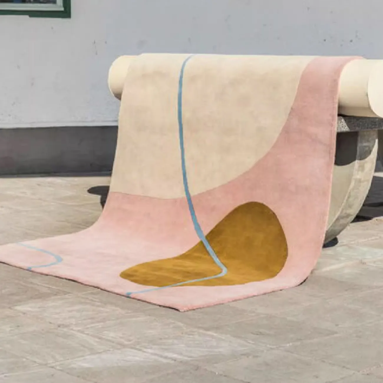 Абстрактный ковёр ART Design из шерсти KV39359-32 Абстрактный ковёр ART Design из шерсти KV39359-32