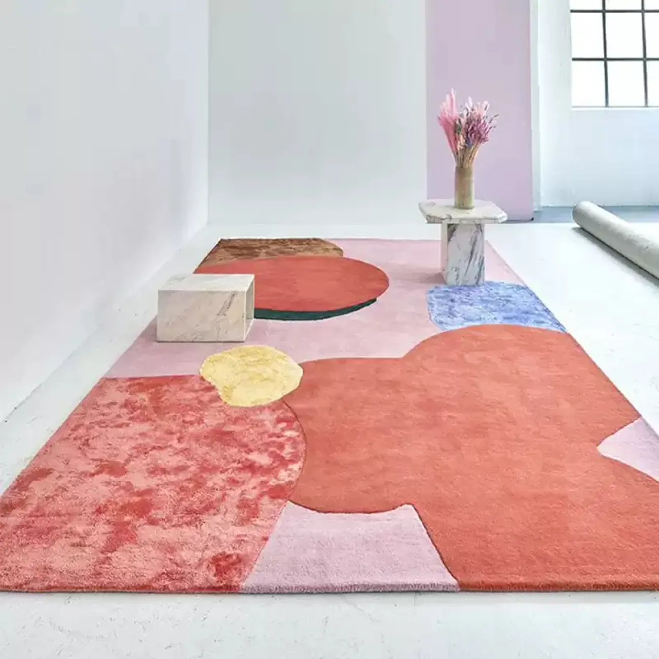 Абстрактный ковёр ART Design из шерсти KV39359-32 Абстрактный ковёр ART Design из шерсти KV39359-32