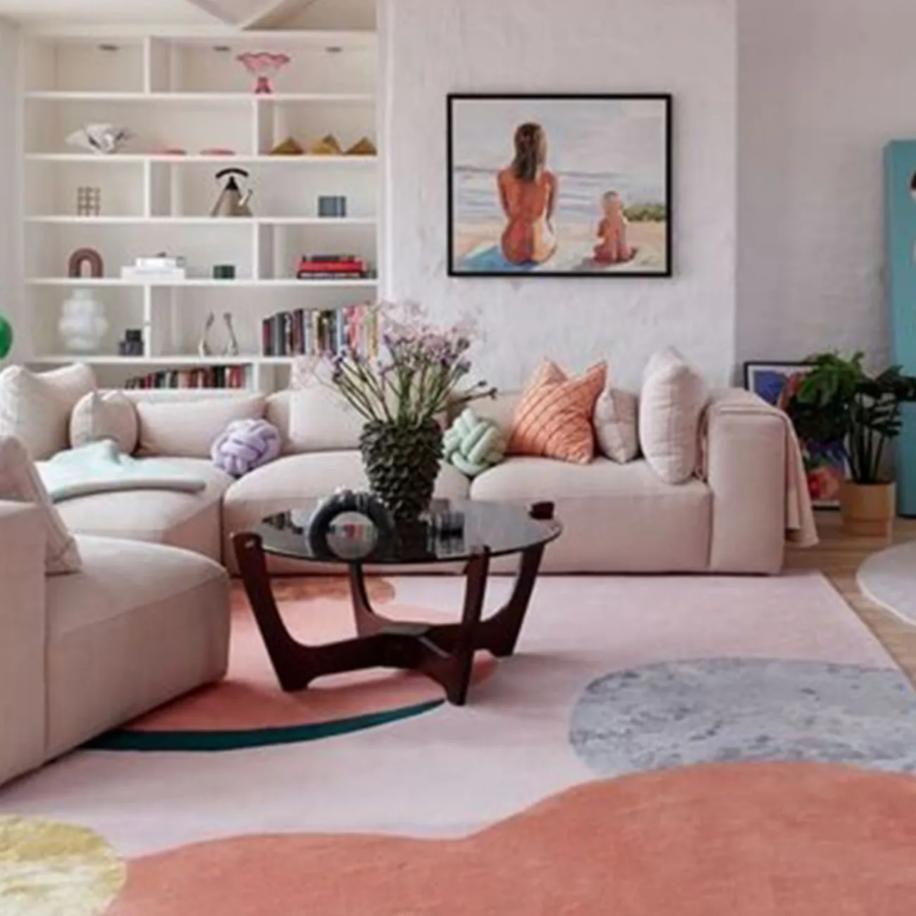 Абстрактный ковёр ART Design из шерсти KV39359-32 Абстрактный ковёр ART Design из шерсти KV39359-32