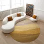 Практичный ковёр ART Design из шерсти KV39360-32