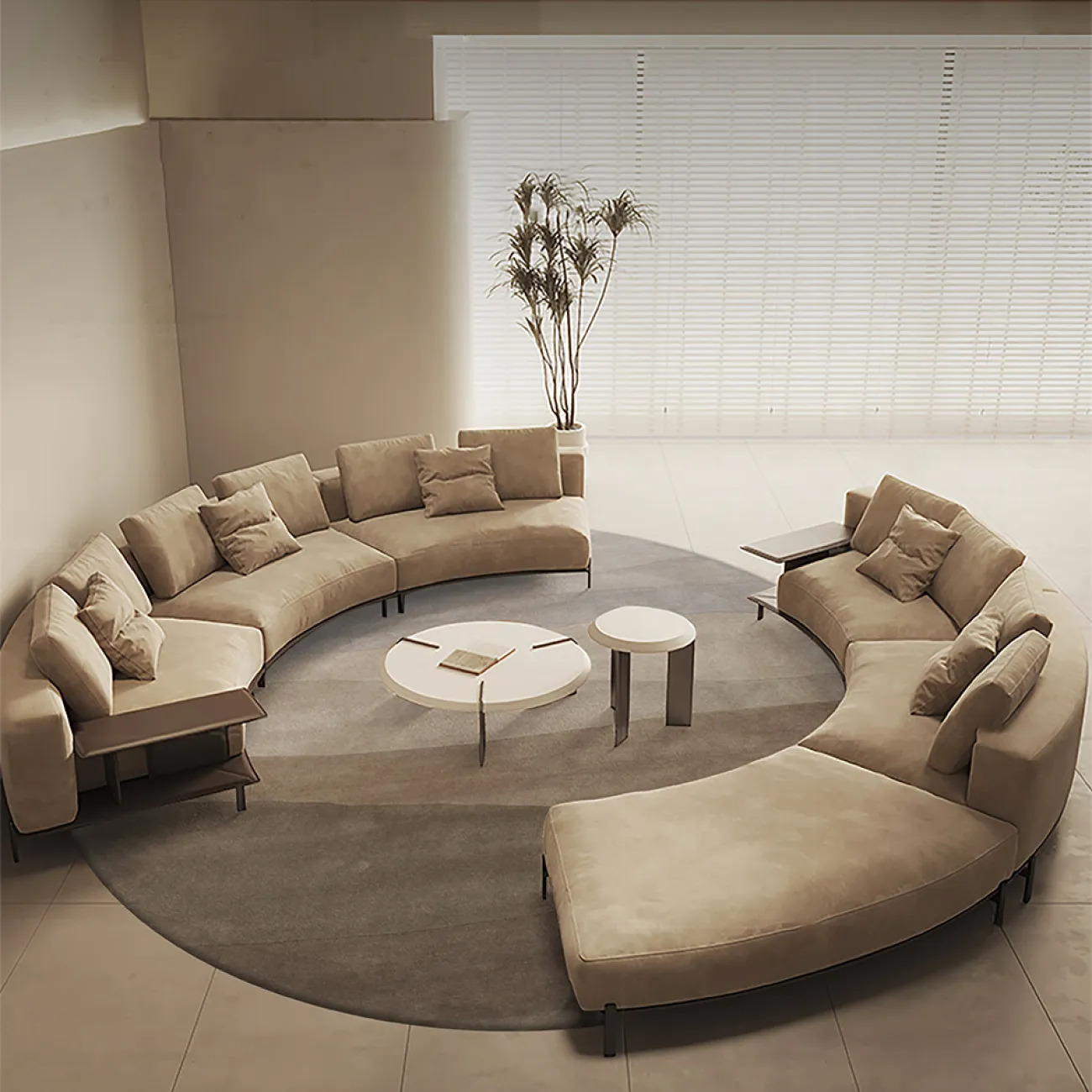 Практичный ковёр ART Design из шерсти KV39360-32