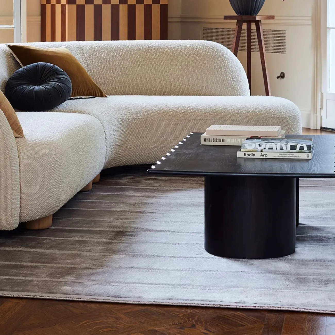 Шелковый ковёр ART Design из бамбука KV39361-32