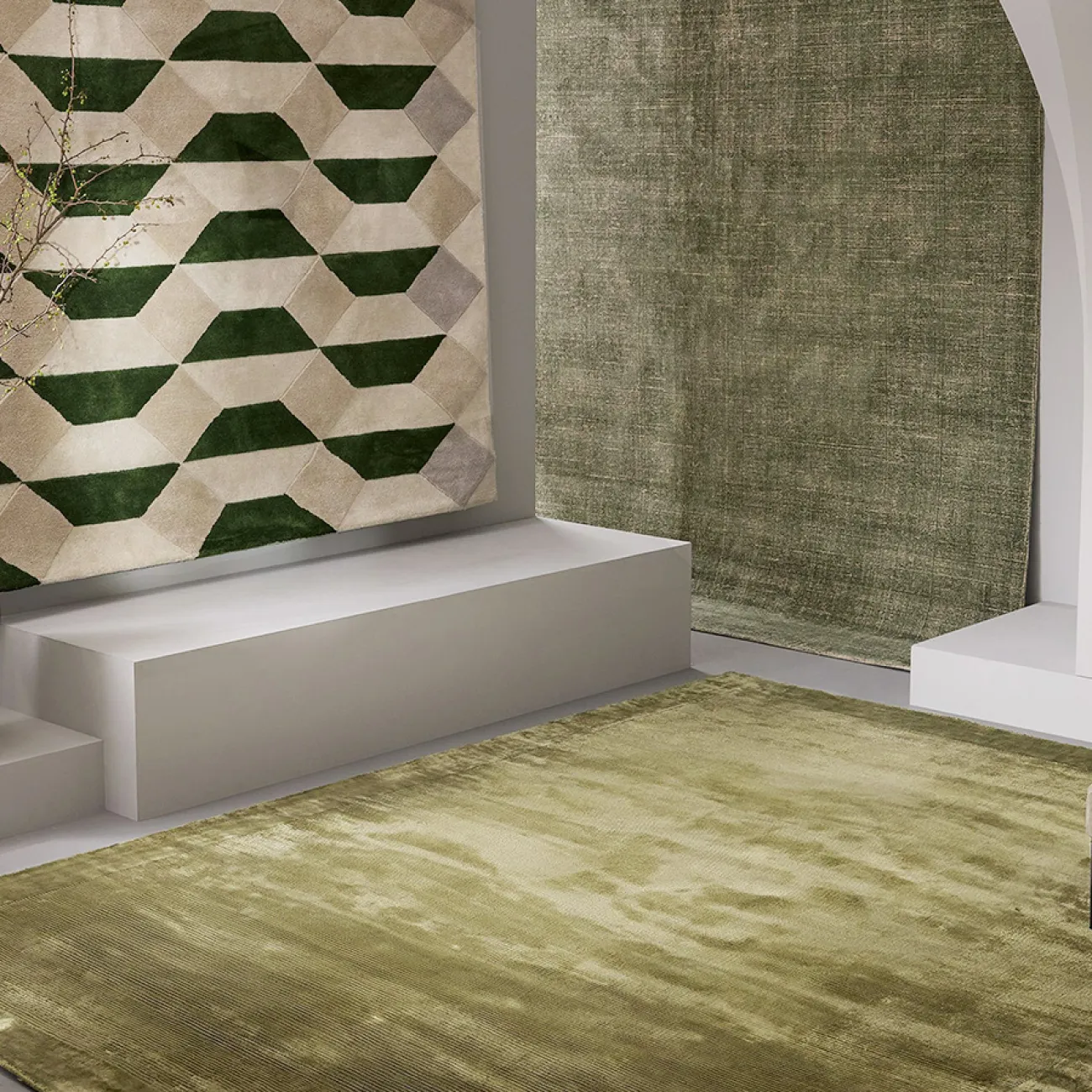 Практичный ковёр ART Design из шерсти или мононити KV39362-32