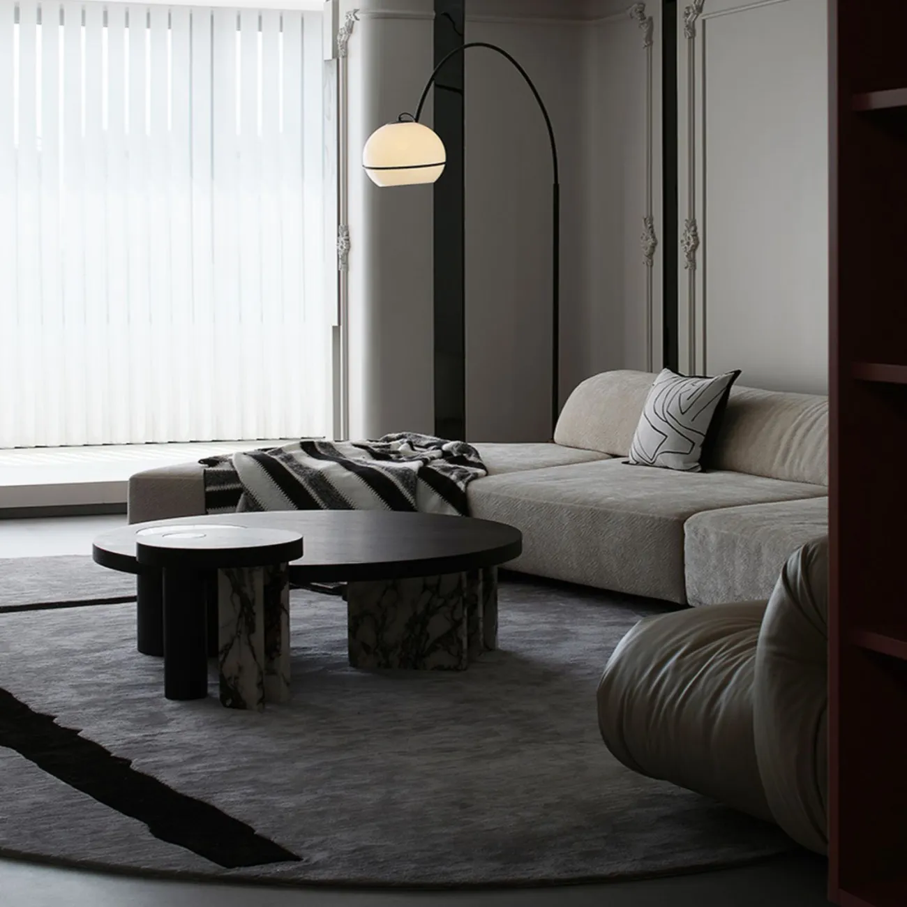 Практичный ковёр ART Design из шерсти KV39363-32