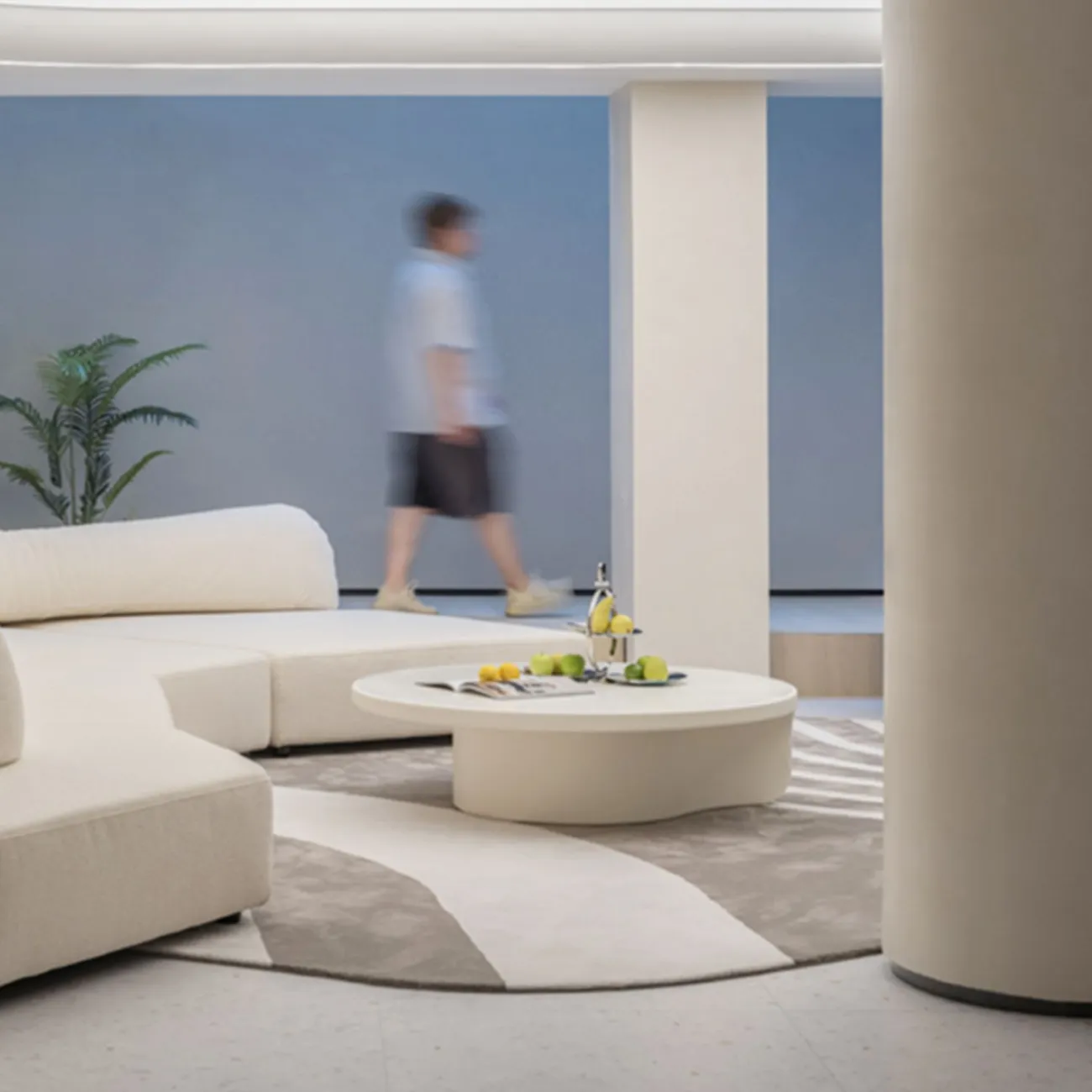 Практичный ковёр ART Design из шерсти KV39364-32