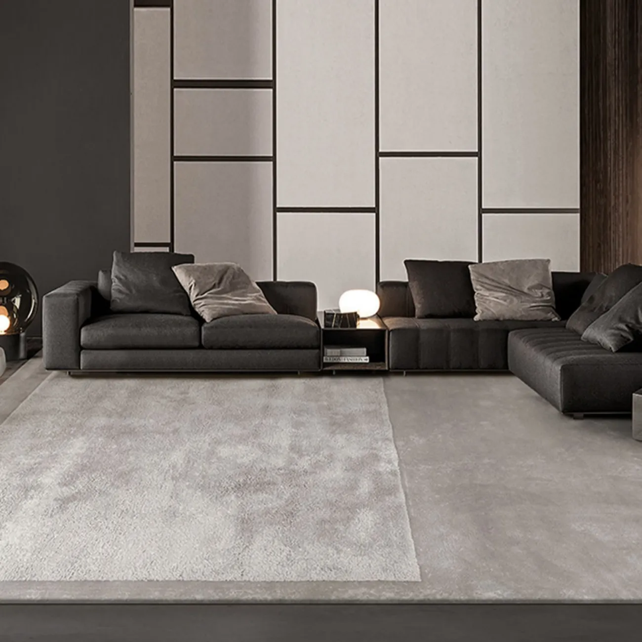 Практичный ковёр ART Design из шерсти KV39365-32