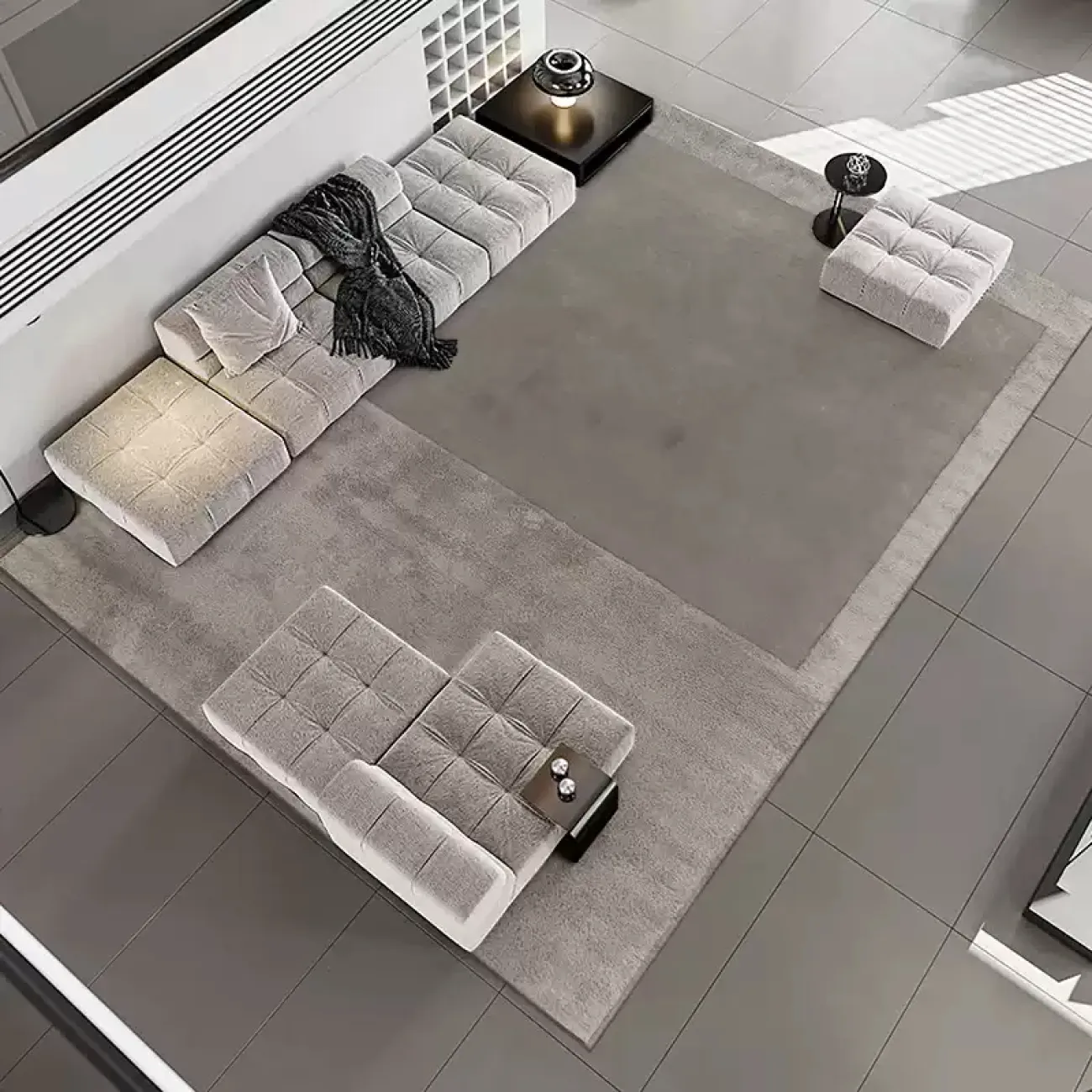 Практичный ковёр ART Design из шерсти KV39365-32